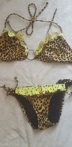 Victoria Secret leopard print bikini